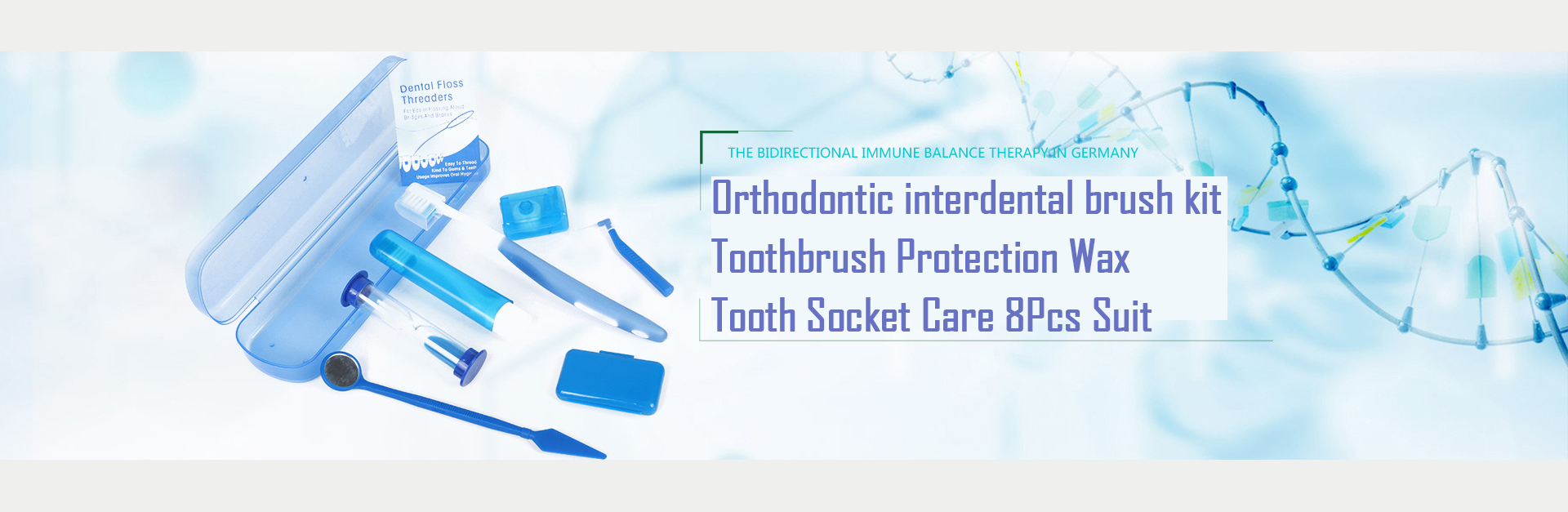 Orthodontic and interdental care kit