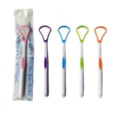 Colorful PP+TPE tongue scraper cleaner