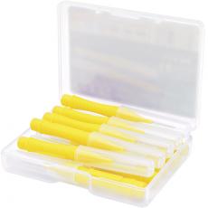 Push-Pull denture orthodontic interdental brush stick pick Dupont bristles 10pcs pack I shaped Home dental clean 